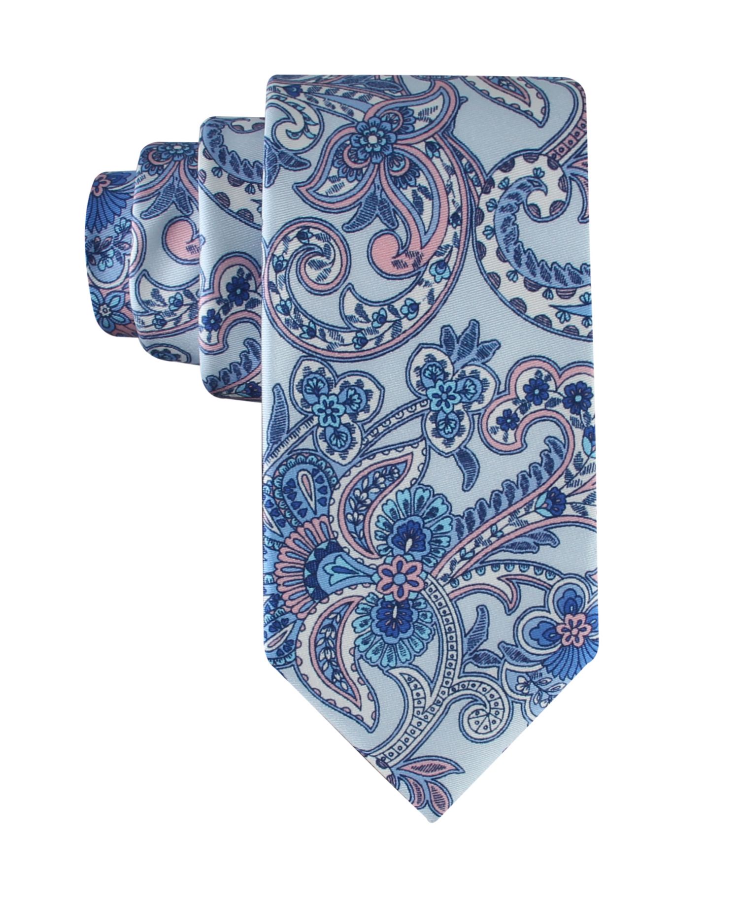 Men's Bright Paisley Print Classic Tie