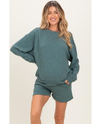 Maternity Jade Pullover and Shorts Set