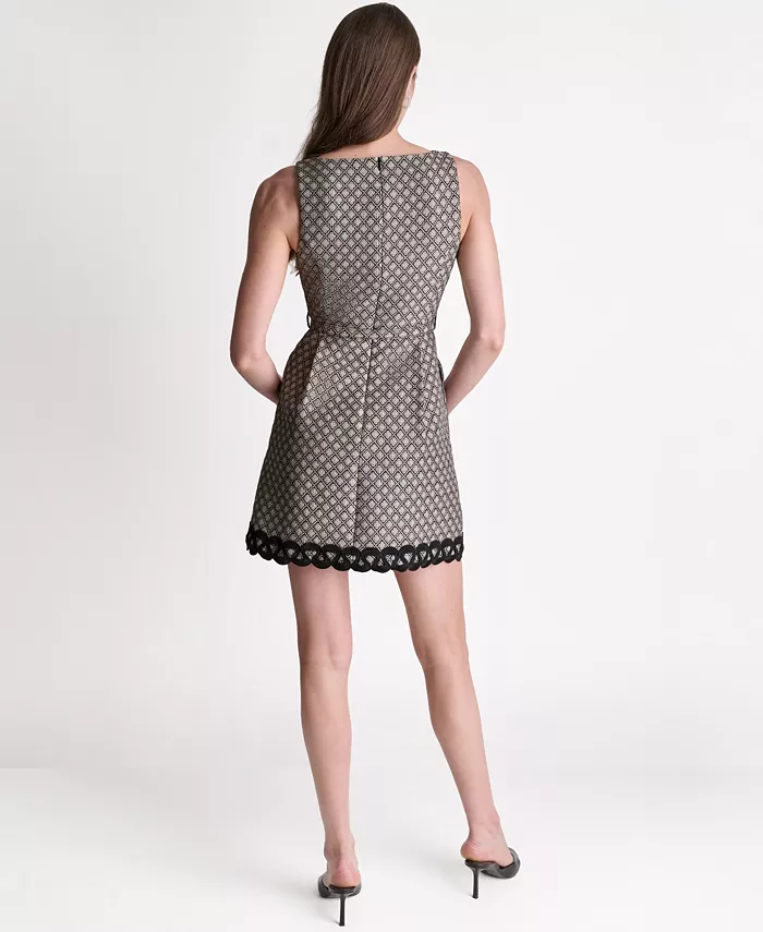 Women's Scoop Neck Mini Dress - thumbnail 5
