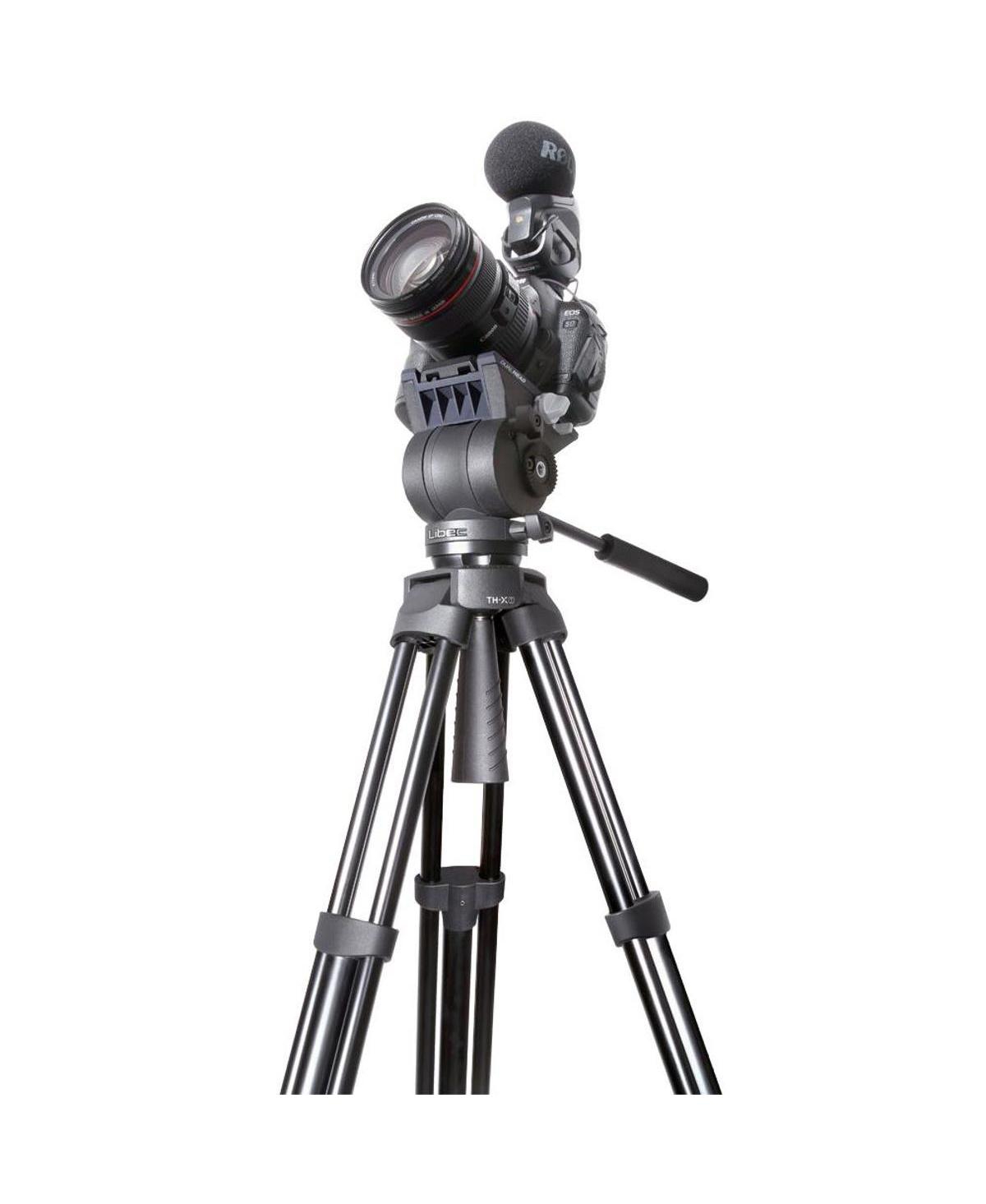 Libec Th-x 3-Section Aluminum Tripod with Head and Mid-Level Spreader