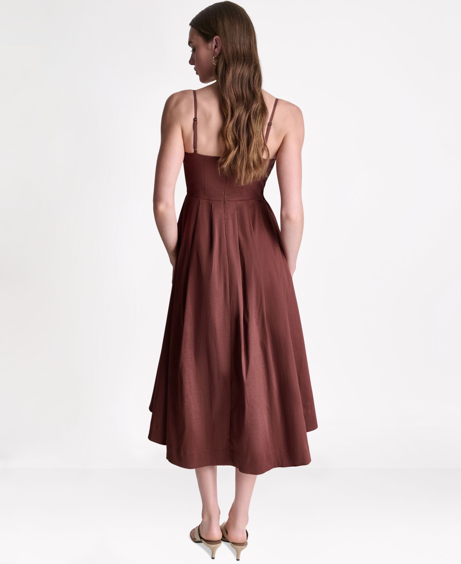 Women's Sweetheart Midi Dress