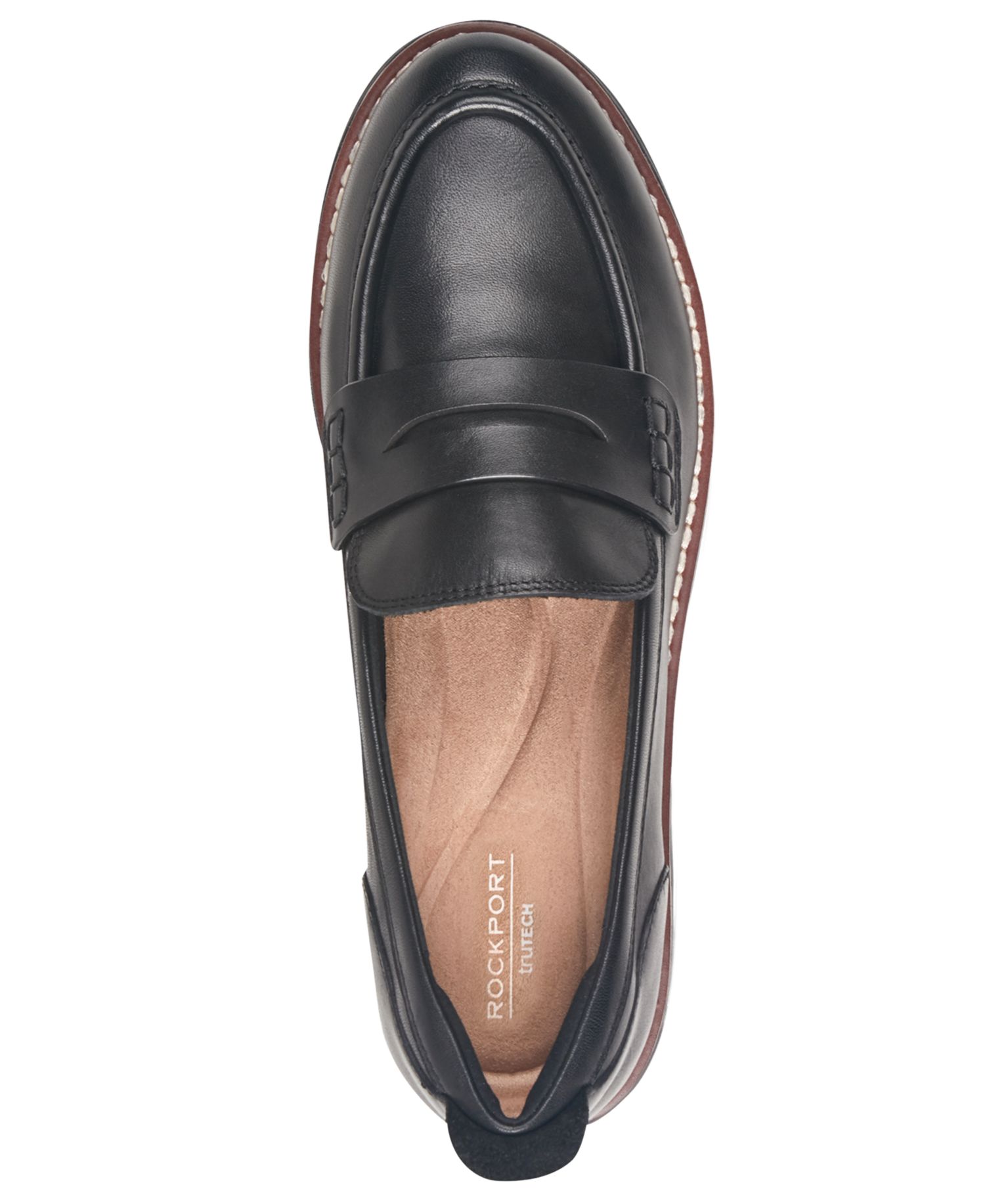 Women's Adalee Leather Slip-On Penny Loafers