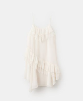 Mango Women's lace Ruffle Dress - Macy's