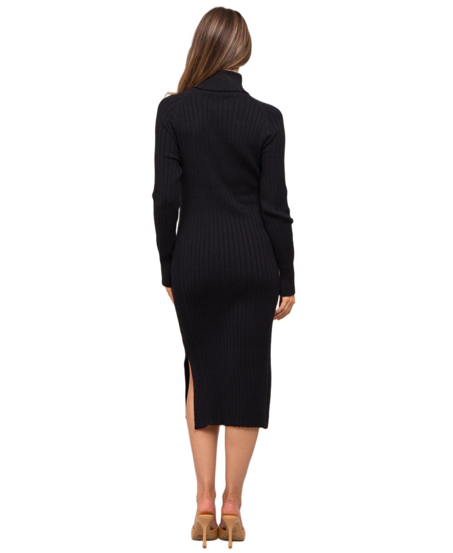 Women's Long Sleeve Sweater Dress