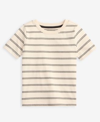 Toddler Boys' 12M-5T Double-Stripe Short-Sleeve T-Shirt