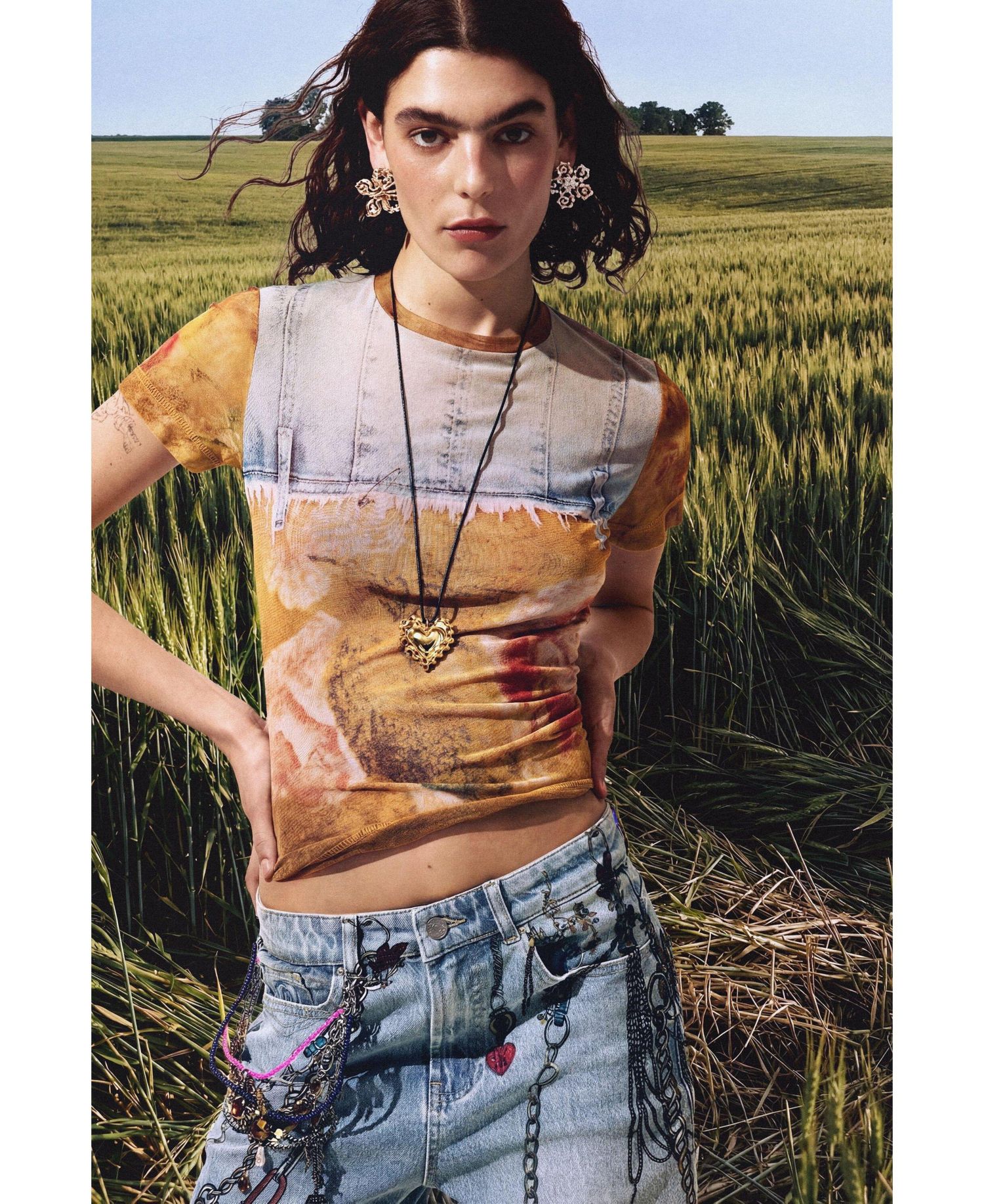 Women's Patchwork T-shirt
