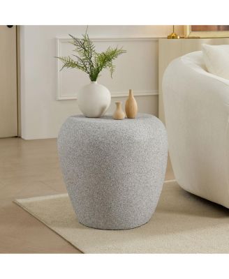 Irregular Fiberglass Side Table - Durable and Waterproof