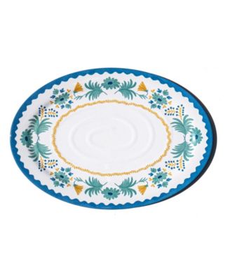 Montelupo 14" Melamine Oval Serving Platter