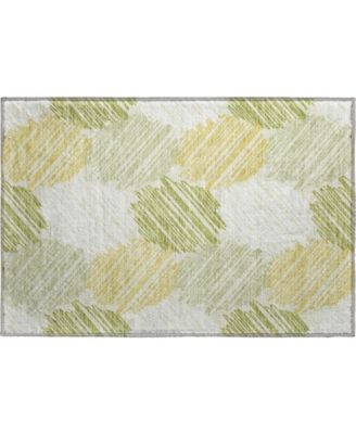 Mayfield Machine Washable AMF1942 1'8"x2'6" Area Rug