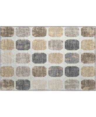 Mayfield Machine Washable AMF1950 1'8"x2'6" Area Rug