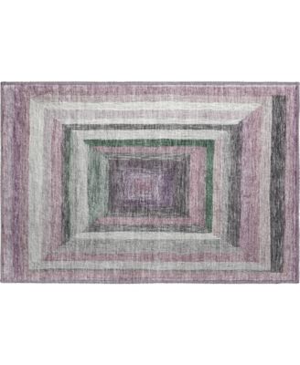Mayfield Machine Washable AMF1957 1'8"x2'6" Area Rug
