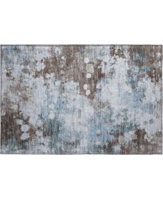 Mayfield Machine Washable AMF1992 1'8"x2'6" Area Rug