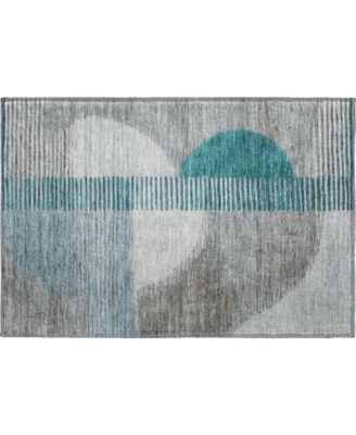Mayfield Machine Washable AMF2001 1'8"x2'6" Area Rug