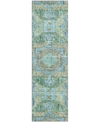Mayfield Machine Washable AMF1929 2'3"x7'6" Runner