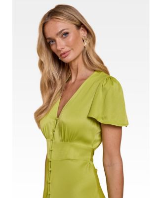 Women's Green Maxi Dresses | Macy's