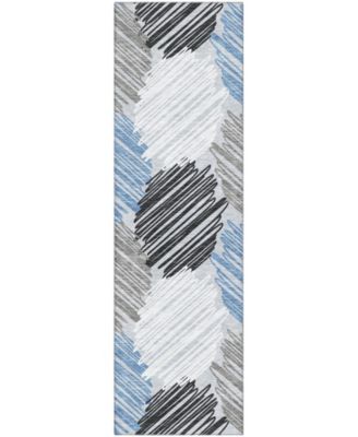 Mayfield Machine Washable AMF1942 2'3"x7'6" Runner