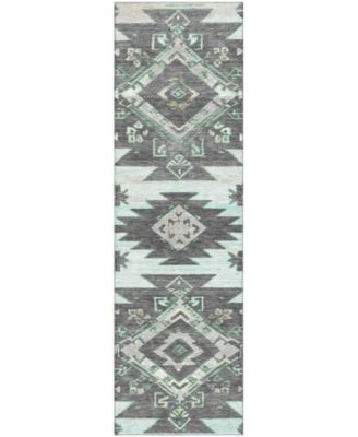 Mayfield Machine Washable AMF1945 2'3"x7'6" Runner