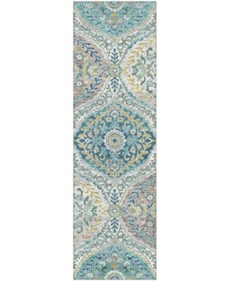 Mayfield Machine Washable AMF1990 2'3"x7'6" Runner
