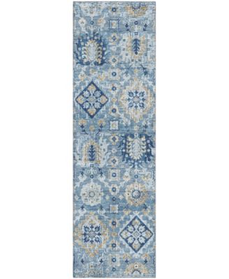 Mayfield Machine Washable AMF1998 2'3"x7'6" Runner