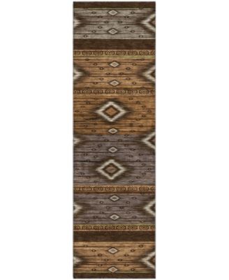 Mayfield Machine Washable AMF1943 2'3"x7'6" Runner