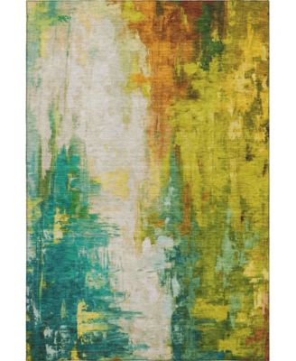 Mayfield Machine Washable AMF1977 2'6"x3'10" Area Rug