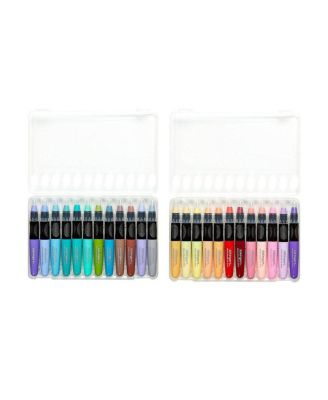Pastel Gel Stick Crayons Water Soluble 24 Count
