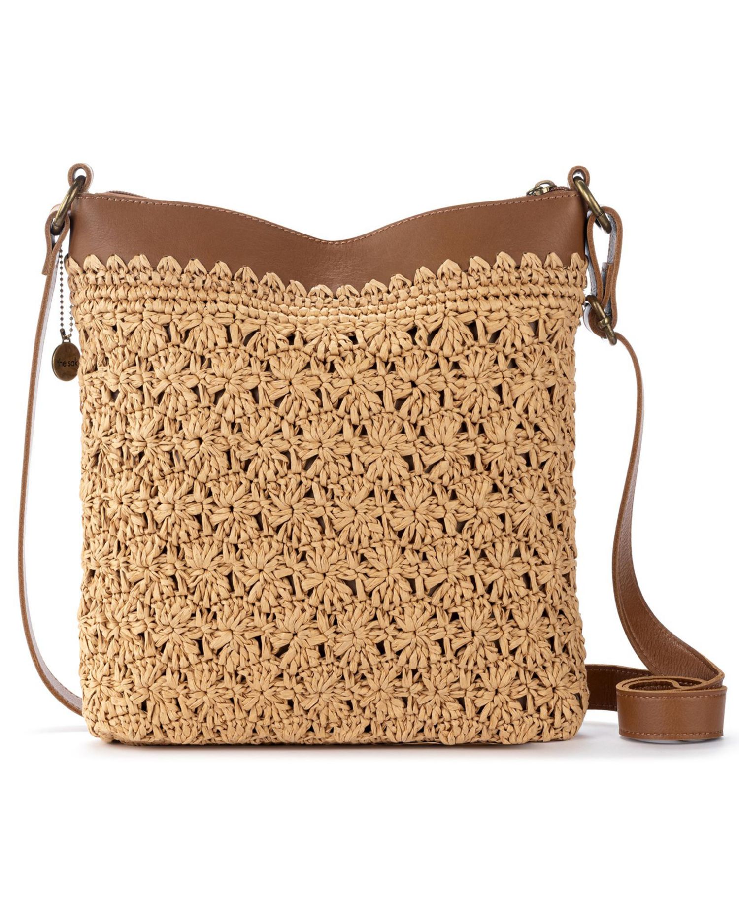 Lucia Crochet Small Crossbody Handbag