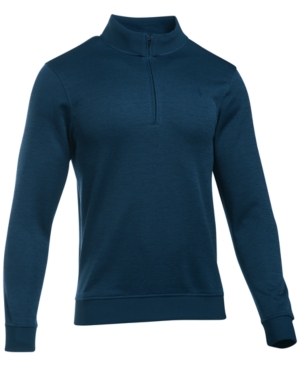 UNDER ARMOUR MEN'S GOLF QUARTER-ZIP STORM-FLEECE SWEATER
