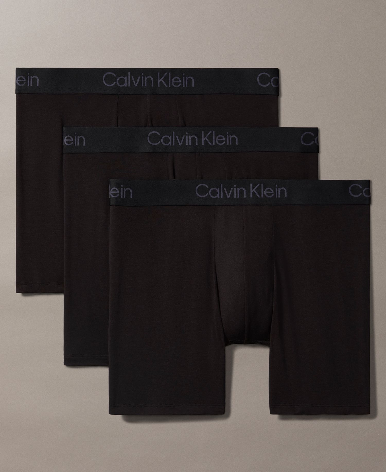 Men's Ultra Soft Modal Boxer Briefs Underwear, 3-Pack