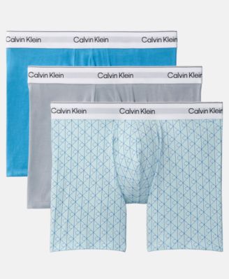 Men's Icon Cotton Stretch Boxer Briefs, 3-Pack