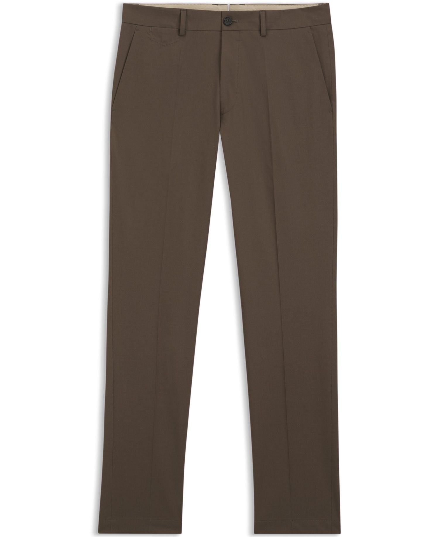 Men's Stretch Cotton-Silk Slim-Fit Pants