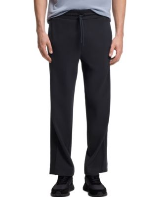 Men's Regular-Fit Jacquard Tape Jersey Pants