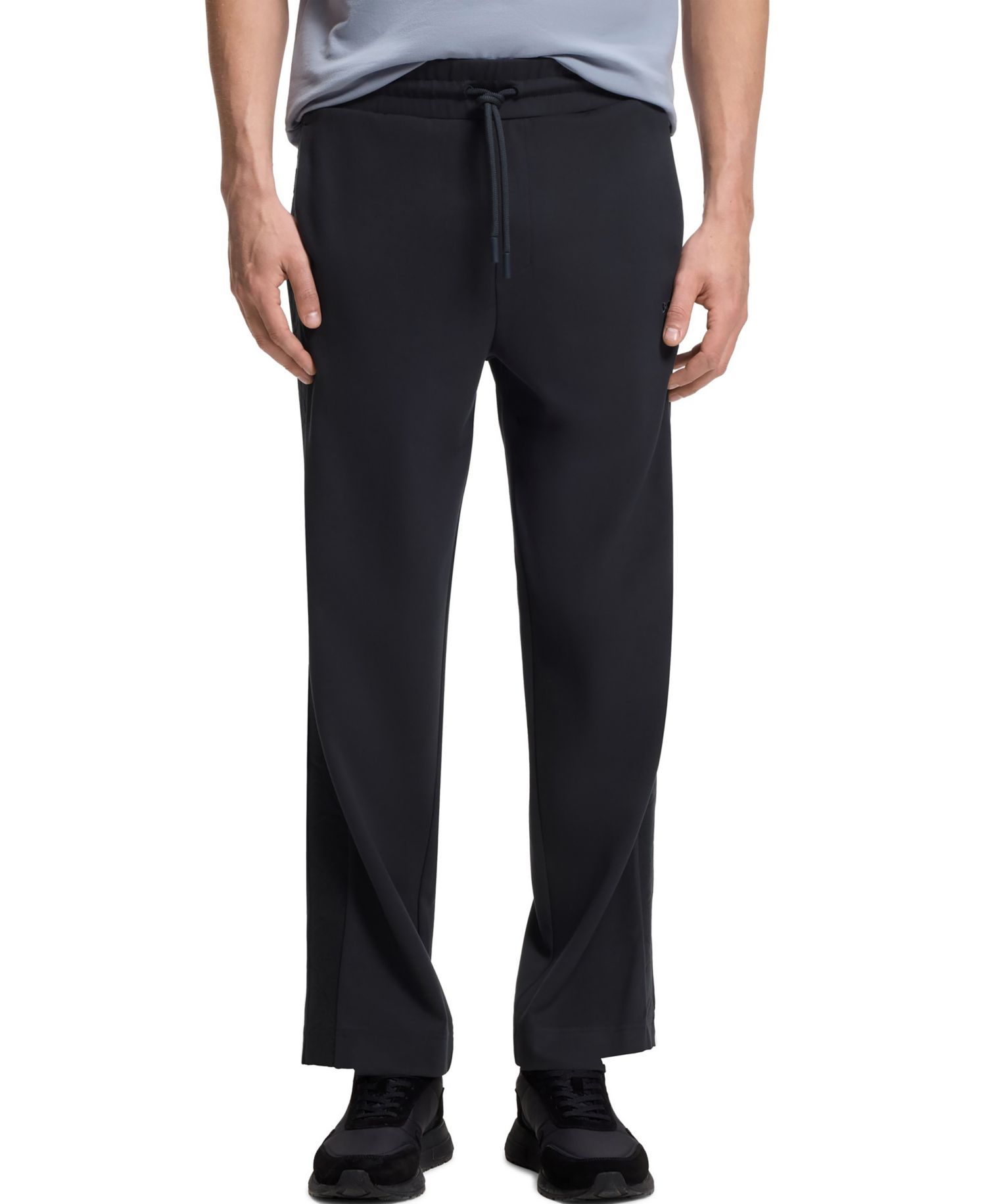 Men's Regular-Fit Jacquard Tape Jersey Pants