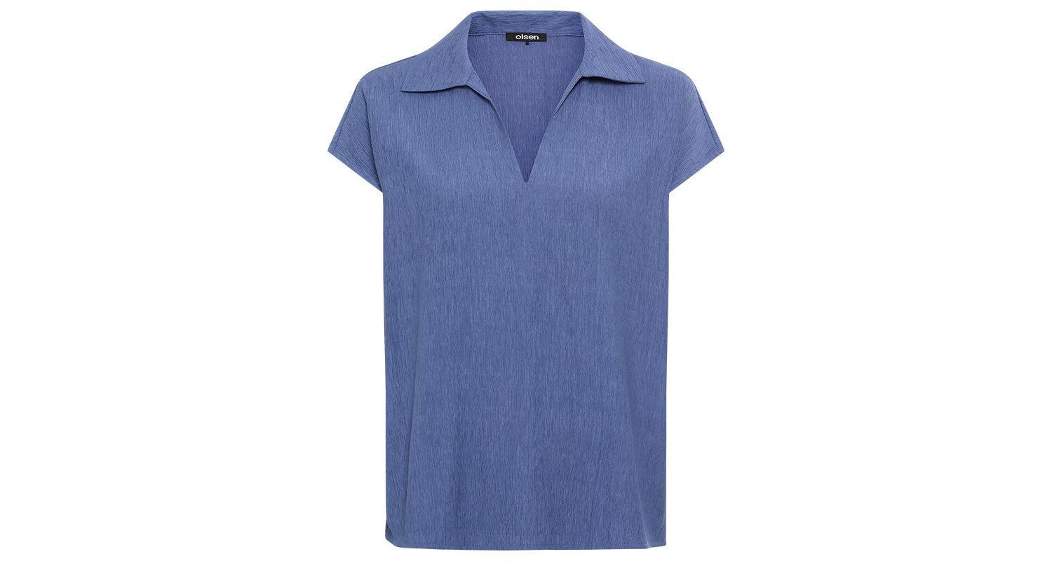 Women's Soft Crinkle Blouse