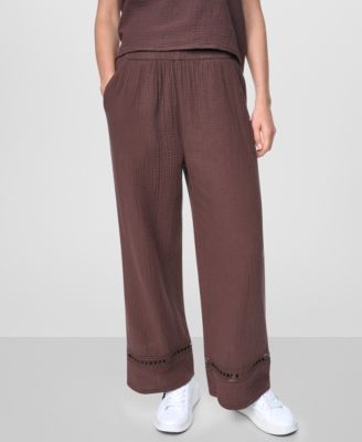 Women's Mid-Rise Drawstring Pants