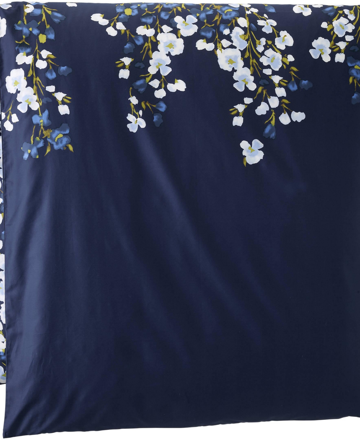 Lands' End 400 Thread Count Premium Supima Cotton No Iron Sateen Duvet Bed Cover