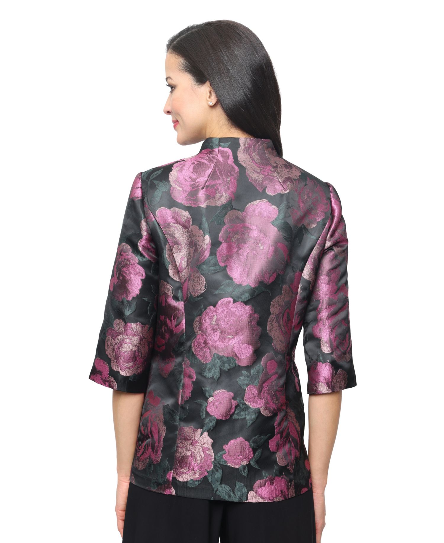 Women's Printed Jacquard Twinset
