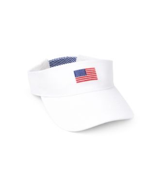 Kids Bits and Bows Little/Big Unisex American Flag Visor