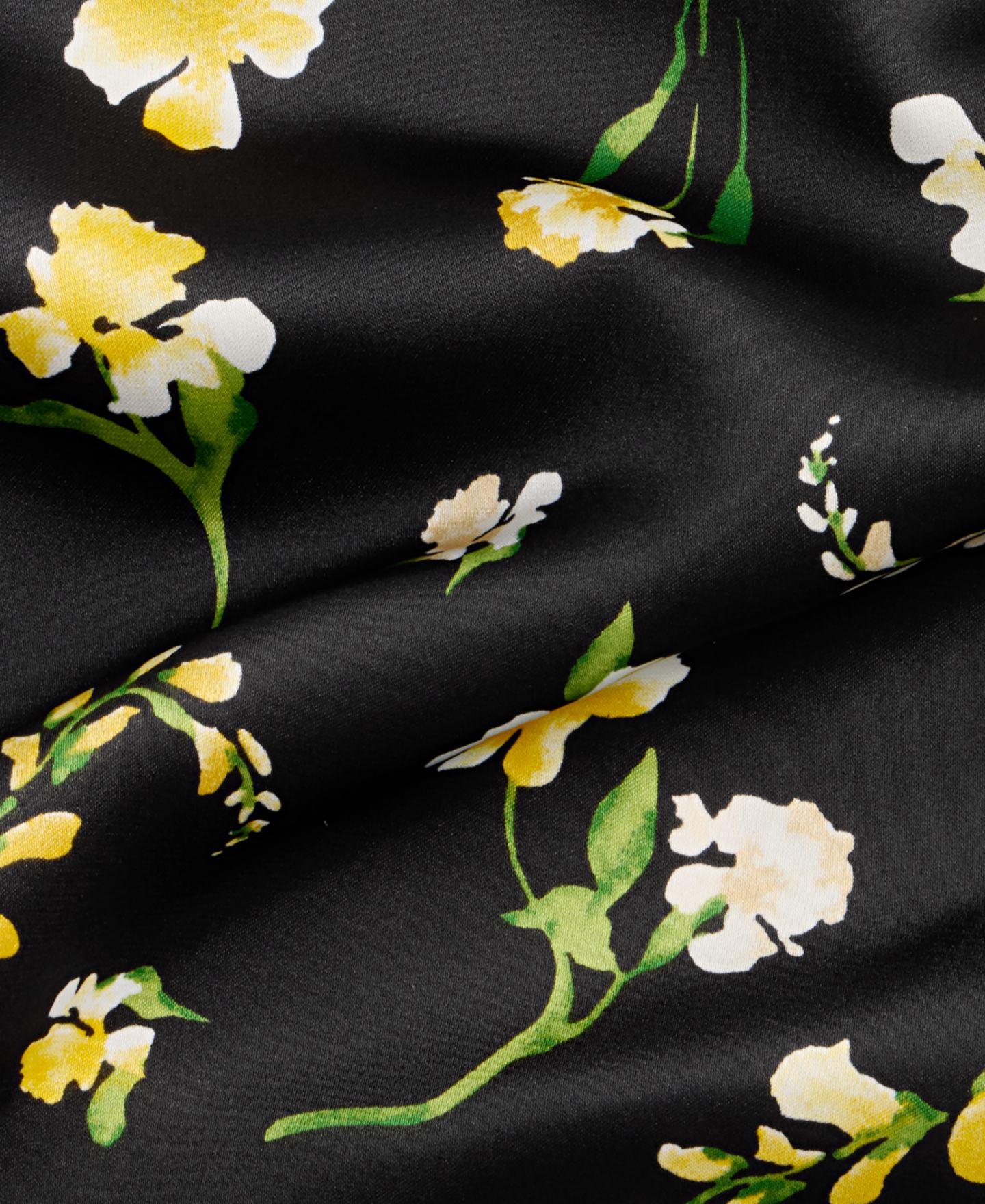Женская юбка On 34th Printed Midi Slip, цвет: Чёрный — фото 2