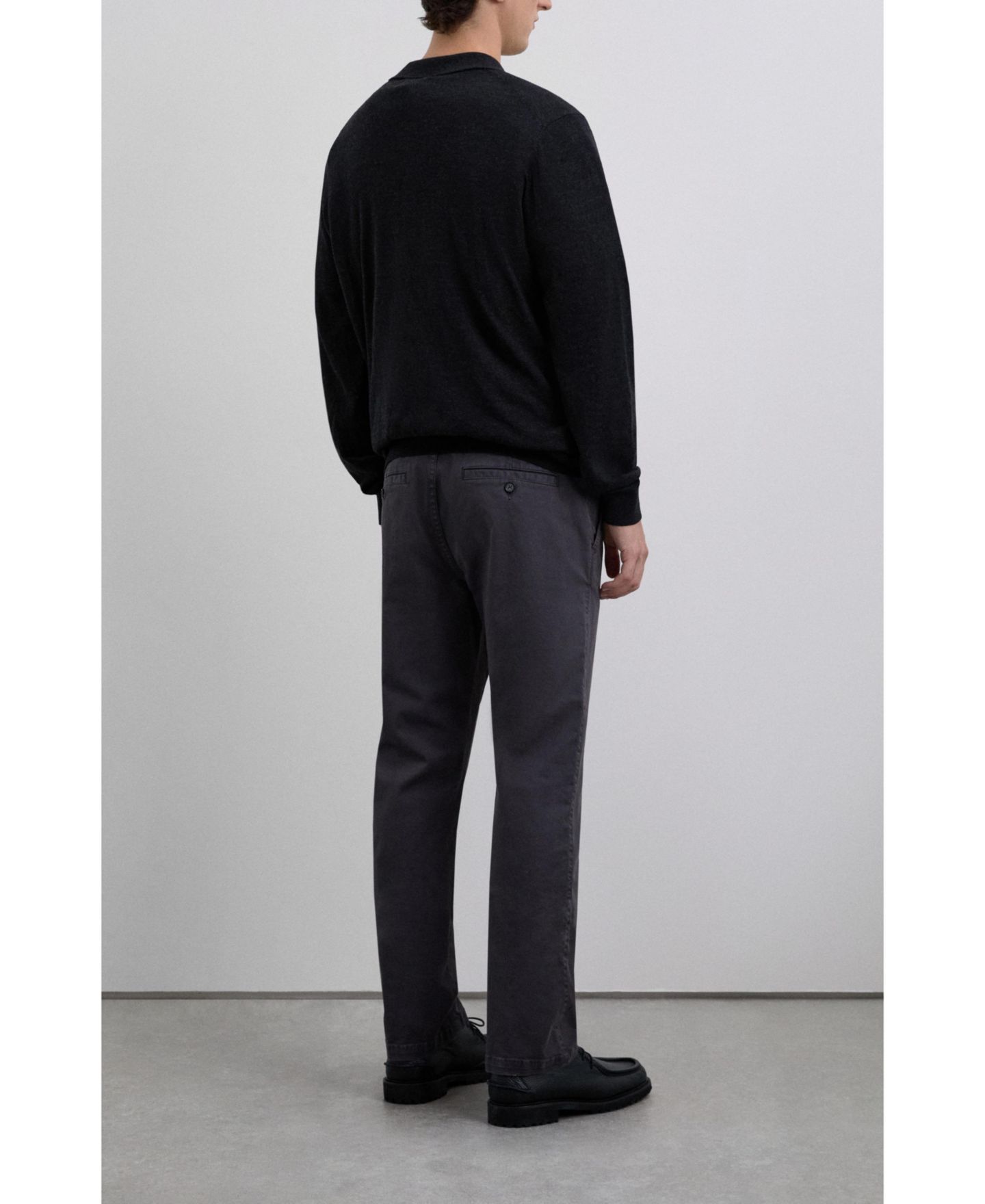 Женские брюки Scalpers Casual Chino, цвет: Тёмно-синий — фото 4