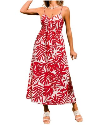 Women's Bubbly Tropical Maxi Beach Dress