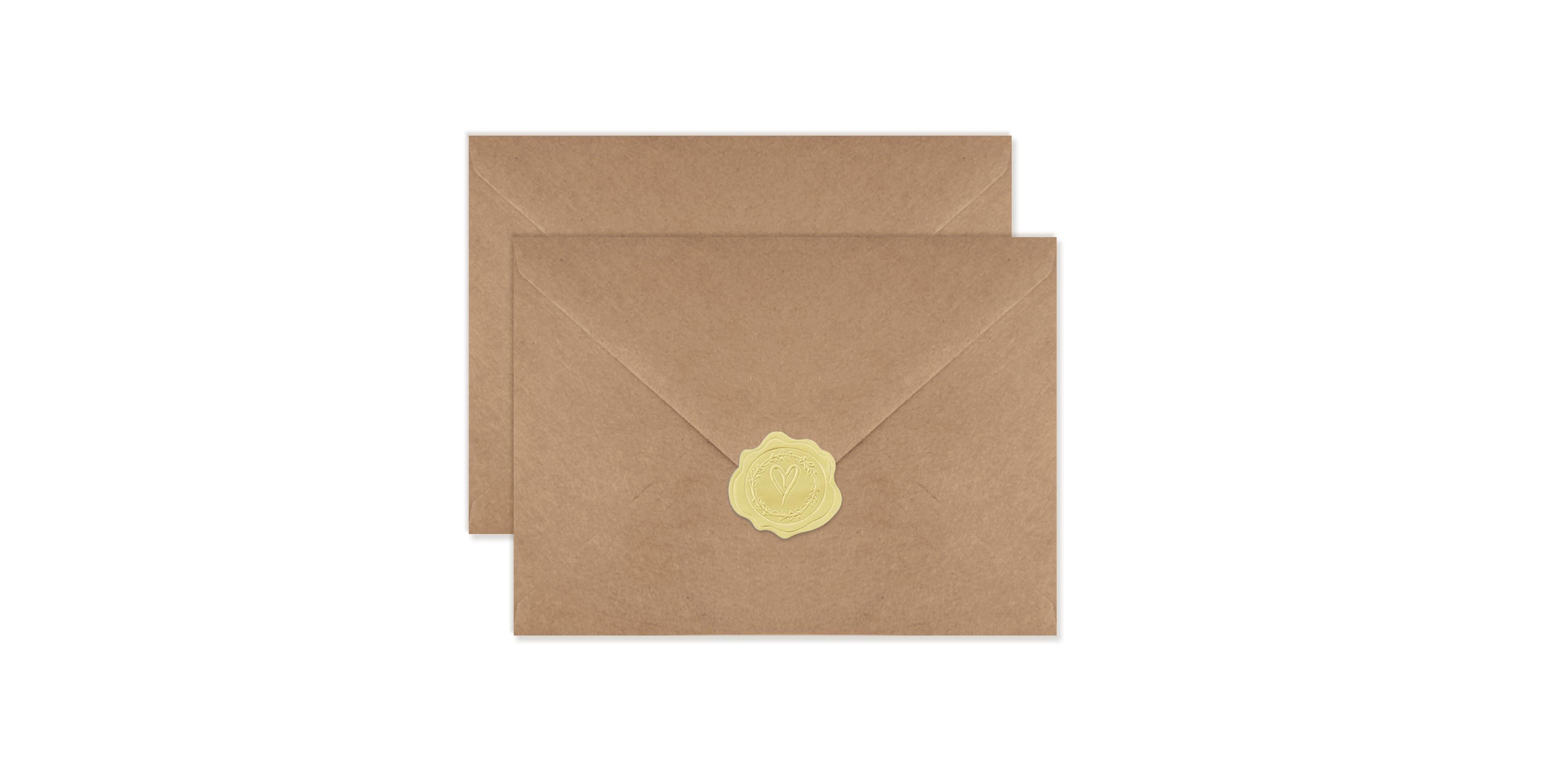 Gnuadz Invitation Envelopes V-Flap
