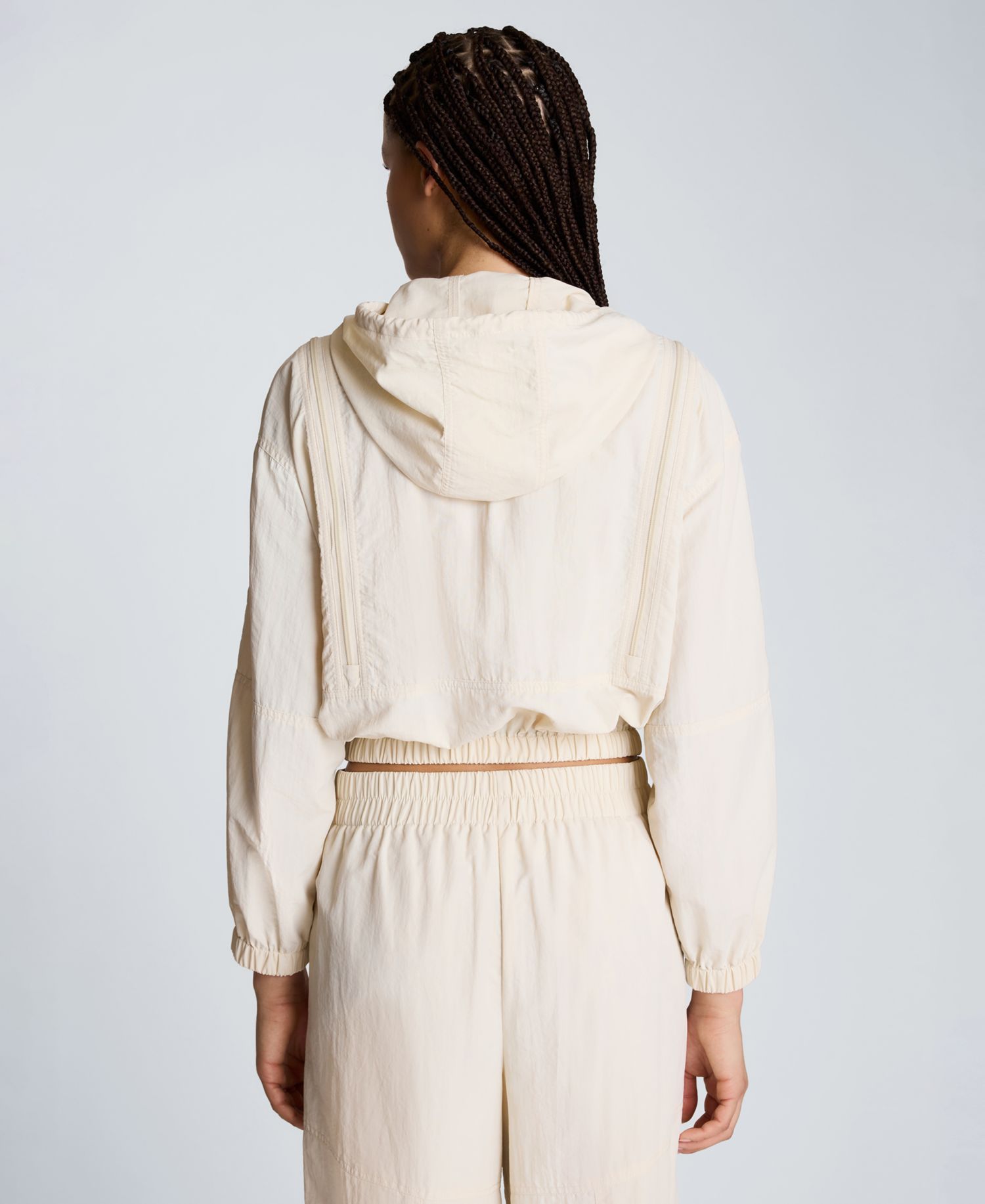 Women's Zippered Long-Sleeve Hoodie