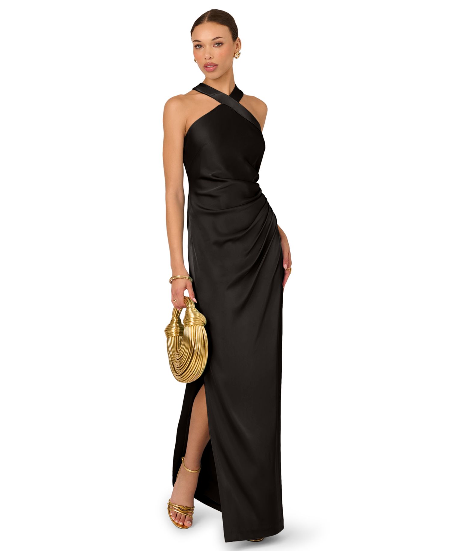 Women's Halter Neck Ball Gown