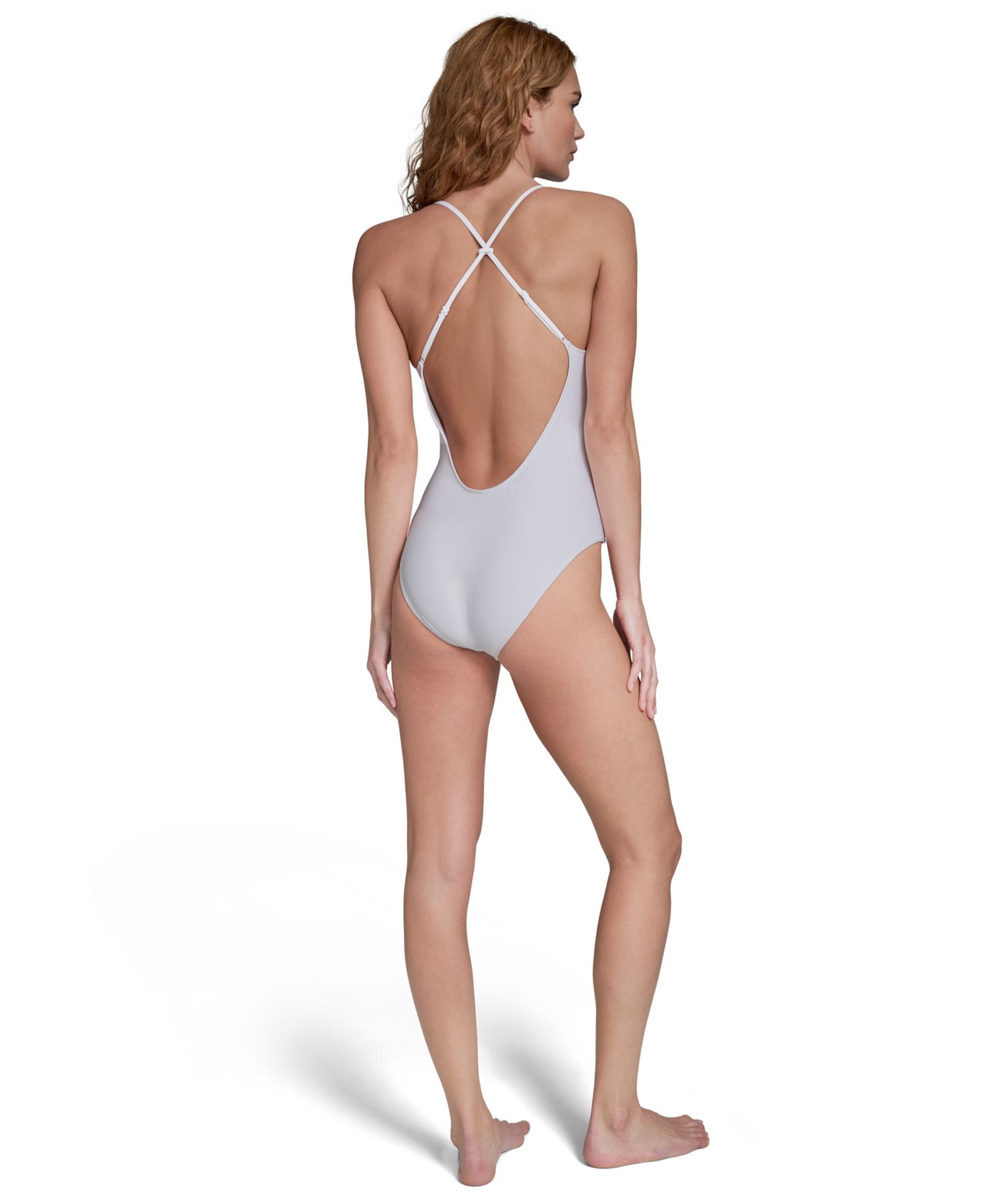 Women's Cross Back Straps One-Piece Swimsuit