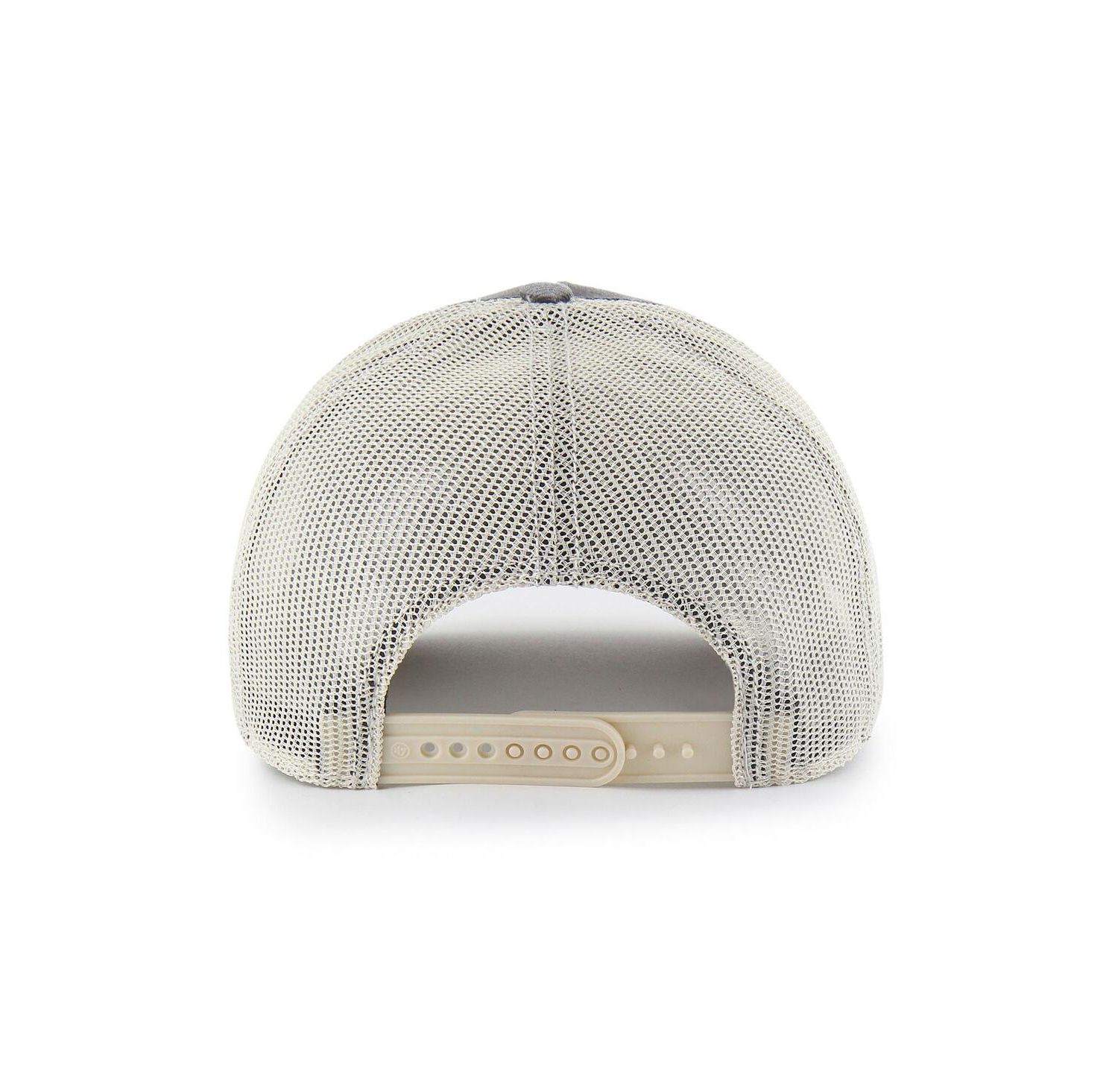 Men's Charcoal Boston Bruins Canteen Pigment Dyed Patch Trucker Adjustable Hat