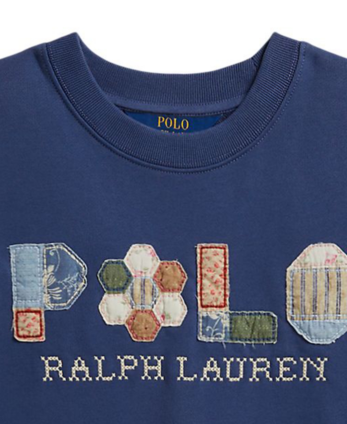Polo Ralph Lauren Girls' 7-16 Long-Sleeve Sweatshirt