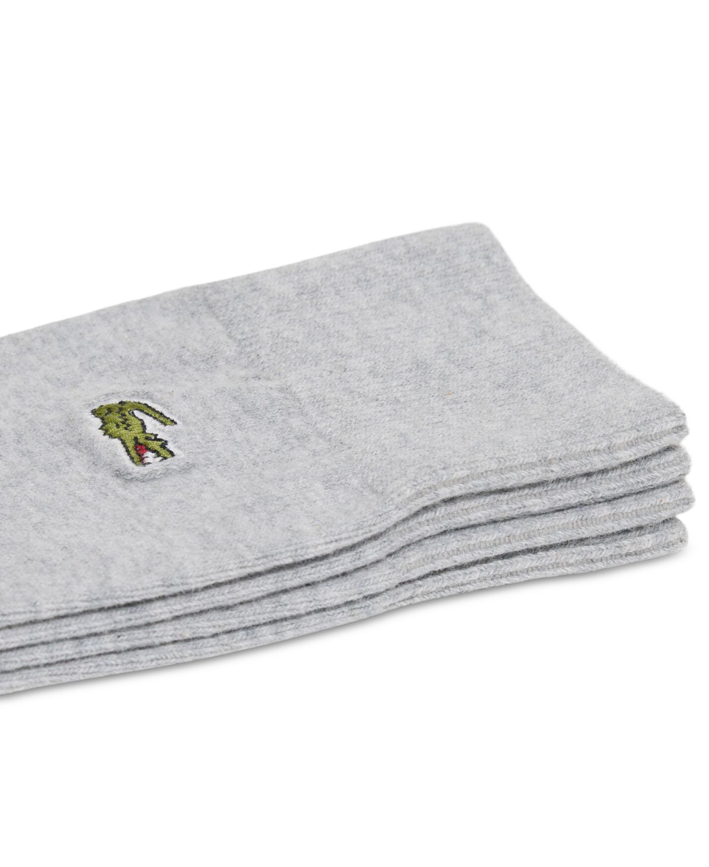 Носки Height для мужчин, средней высоты, 2 шт. — Lacoste, цвет: Серебряный — фото 2