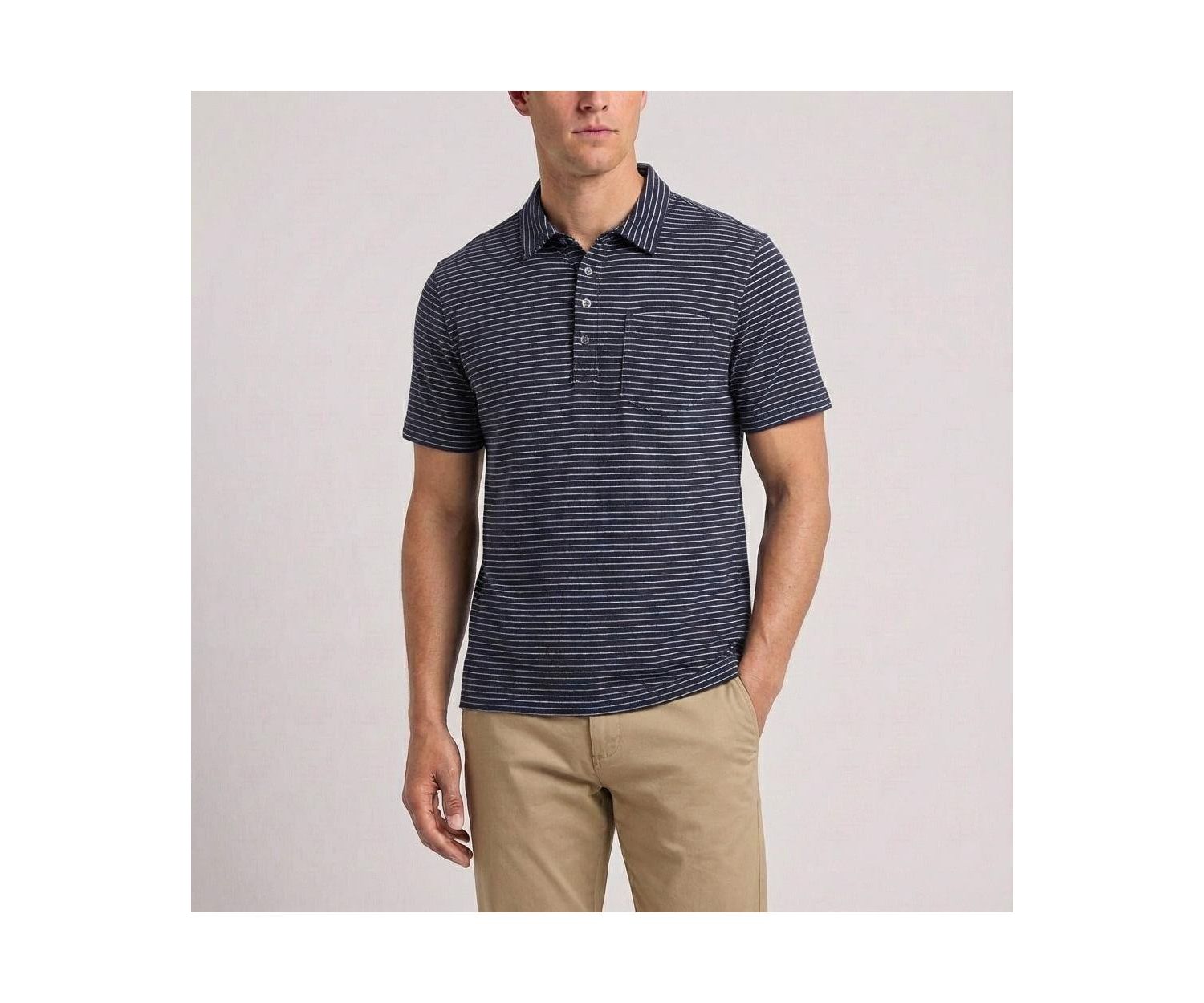Men's Michael Stripe Polo