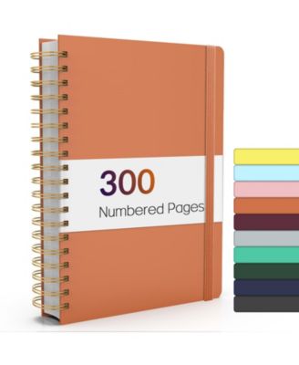 Spiral Journal Notebook Lined Hardcover